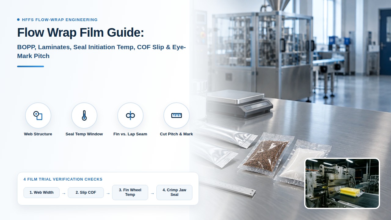 Choosing Flow Wrap Film for Your Product and Machine