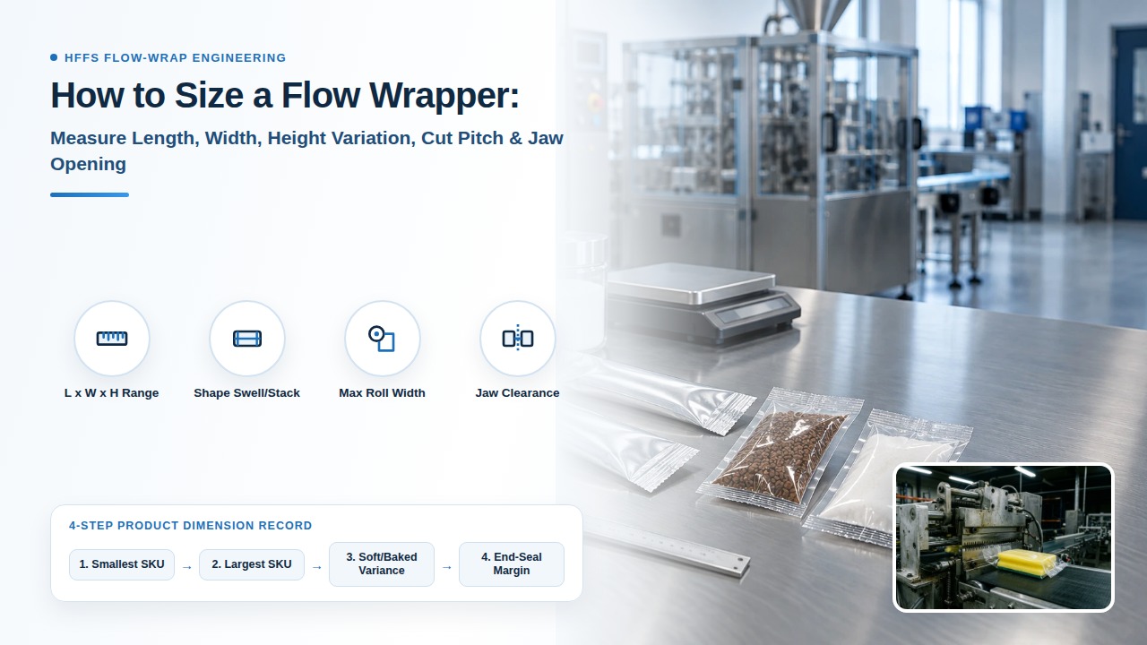 How to Size a Flow Wrapper for Your Product