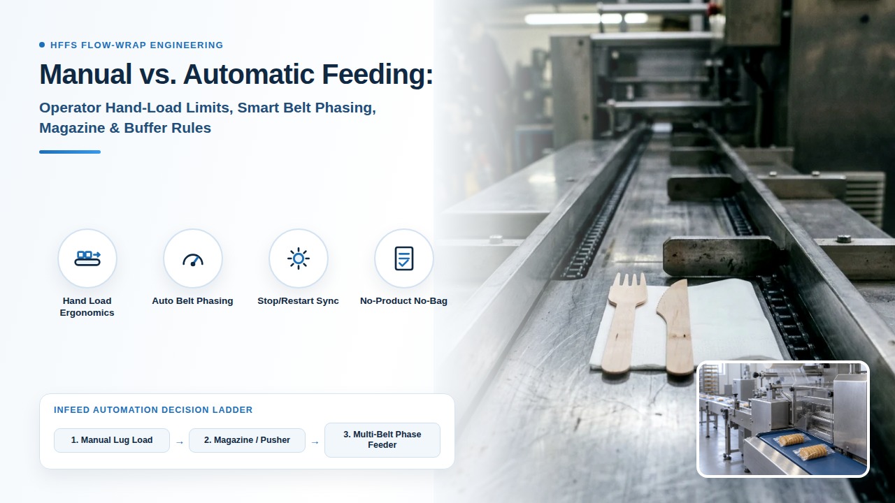 Manual vs Automatic Feeding for Flow Wrappers